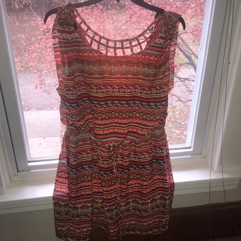 Colorful Moroccan dress